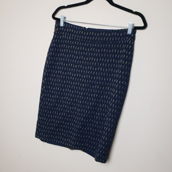 MAEVE by ANTHROPOLOGIE Navy Mini Skirt - Picture 2 of 7